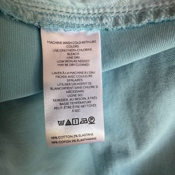 Anthropologie Pilcro Izzie Blue Relaxed Pull On Wide Leg Barrel Pants Size 1X - Picture 9 of 11